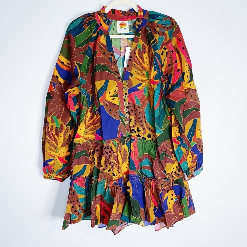 Farm Rio - Printed Mini Dress - Picture 3 of 6